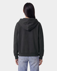 Varsity Crest Zip Hoodie - Carbon Sporty & Rich US