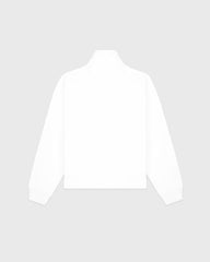 Syracuse Embroidered Quarter Zip - White/Navy Sporty & Rich Discount