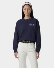Promo Crewneck - Navy/White Sporty & Rich Outlet