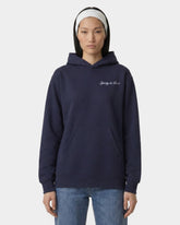 Syracuse Embroidered Hoodie - Navy/White Sporty & Rich Online