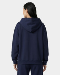 Vendome LA Embroidered Zip Hoodie - Navy/White Sporty & Rich Outlet