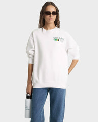 Invitational Crewneck - White/Forest Sporty & Rich Sale