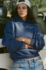 Syracuse Hoodie - Navy Sporty & Rich Online
