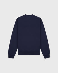 Nautical Embroidered Crewneck - Navy Sporty & Rich US