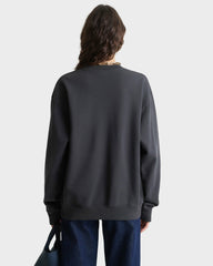 BH Riding Club Crewneck - Faded Black/White Sporty & Rich Sale