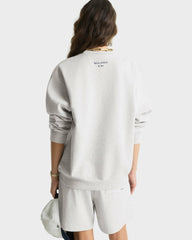 Yankees Ivy Crewneck - Heather Gray/Navy Sporty & Rich For Sale