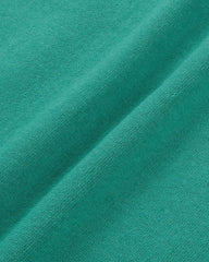 Spellout Embroidered Crewneck - Spring Green/Faded Black Sporty & Rich Discount