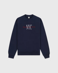 NY Minute Crewneck - Navy/White Sporty & Rich Online