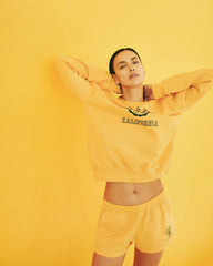 California Emblem Crewneck - Faded Gold Sporty & Rich US