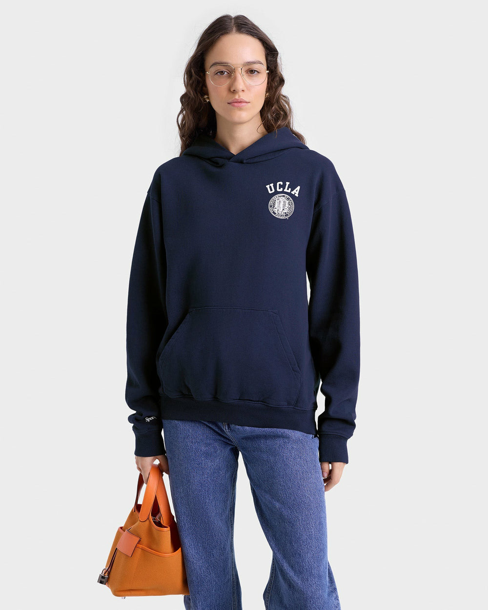 UCLA Crest Hoodie - Navy/White Sporty & Rich Online