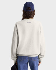 UCLA Crest Crewneck - Heather Gray/Navy Sporty & Rich For Sale
