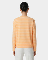 NY Crest Easy Longsleeve - Limone Striped/Limone Sporty & Rich Sale