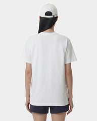 H&W Crest T-Shirt - White/Light Navy Sporty & Rich Outlet