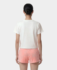 Juicy Emblem Essentials Tee - White/Rose Sporty & Rich Online