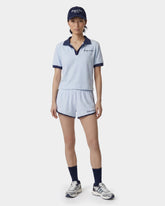 Signature Logo Terry Polo - Ciel/Navy Sporty & Rich US
