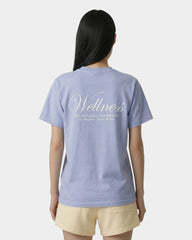 Avenue T-Shirt - Periwinkle/White Sporty & Rich Discount