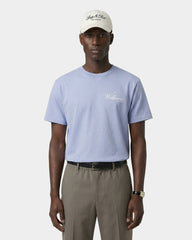 Avenue T-Shirt - Periwinkle/White Sporty & Rich Discount