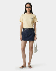 Avenue T-Shirt - Almond/Navy Sporty & Rich For Sale