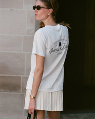 Syracuse T-Shirt - White Sporty & Rich US