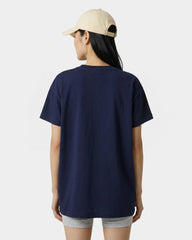 Varsity Crest Essential Tee - Navy/White Sporty & Rich US