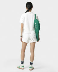 SRC Terry Polo - White/Forest Sporty & Rich For Sale