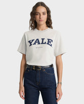 Yale Classic T-shirt - Heather Gray/Navy Sporty & Rich Sale