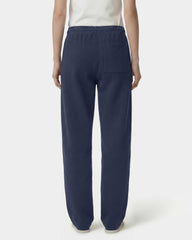 Signature Logo Embroidered Wide Sweatpant - Light Navy/White Sporty & Rich Online