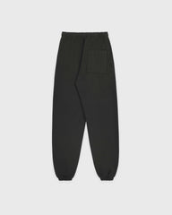 Serif Logo Embroidered Sweatpant - Faded Black/White Sporty & Rich US