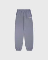 Serif Logo Embroidered Sweatpant - Faded Indigo/White Sporty & Rich Online