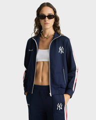 Yankees Serif Track Pant - Navy/White/Red Sporty & Rich US