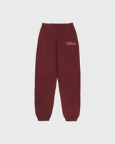 Soho Sweatpant - Merlot/Cream Sporty & Rich For Sale