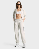 NY Health Club Sweatpant - Heather Gray/Navy Sporty & Rich Outlet