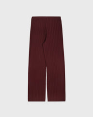 SRC Ribbed Trousers - Bordeaux Sporty & Rich Online