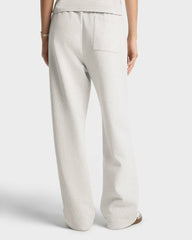 Yale Classic Wide Sweatpant - Heather Gray/Navy Sporty & Rich For Sale