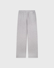 Signature Logo Pointelle Trousers - Heather Gray Sporty & Rich Sale