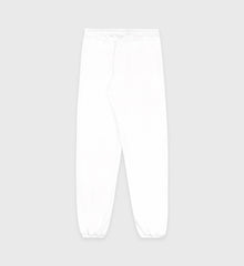 Crown Tennis Track Pant - White/Navy Sporty & Rich Discount