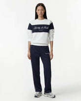 Signature Logo Retro Track Pant - Dark Navy Sporty & Rich Sale