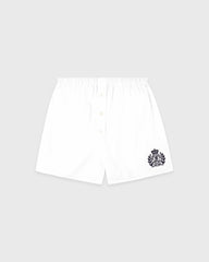 NY Crest Mini Boxer - White/Navy Sporty & Rich For Sale