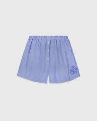 NY Crest Mini Boxer - Blue Striped Sporty & Rich Outlet
