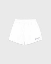 Signature Logo Terry Short - White/Light Navy Sporty & Rich For Sale