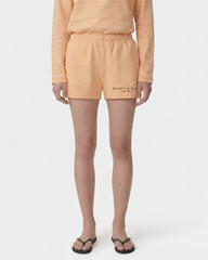 Title Embroidered Disco Short - Limone/Light Navy Sporty & Rich Sale