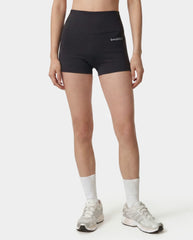 Serif Logo Mini Biker Short - Carbon Sporty & Rich Online