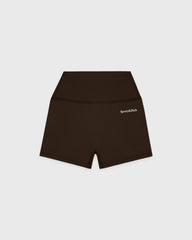 Serif Logo Mini Biker Short - Cioco Sporty & Rich Discount