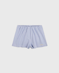 Signature Logo House Short - Periwinkle Stripe Sporty & Rich Outlet