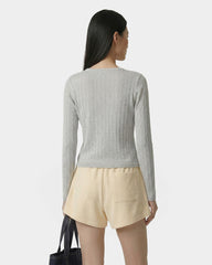 Avenue Disco Short - Almond/Navy Sporty & Rich For Sale