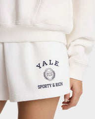 Veritas Soft Disco Short - White/Navy Sporty & Rich Sale