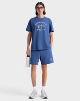 BH Riding Club Gym Short - Pier Blue Sporty & Rich US
