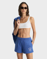 BH Riding Club Disco Short - Pier Blue/White Sporty & Rich Sale