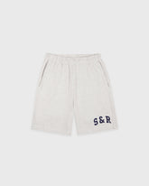 S&R Ivy Gym Short - Heather Gray/Navy Sporty & Rich Online