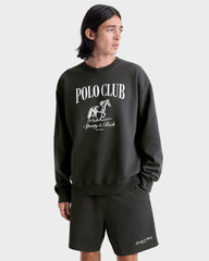 Stallion Gym Short - Faded Black Sporty & Rich Online